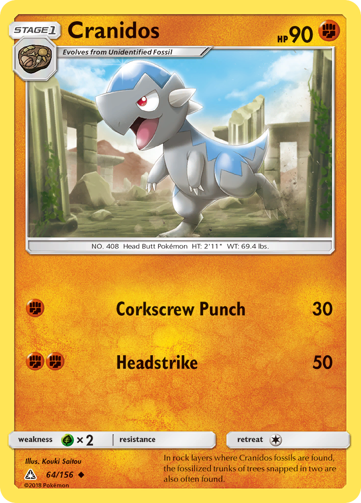 Cranidos (64/156) [Sun & Moon: Ultra Prism] | Good Games Adelaide SA