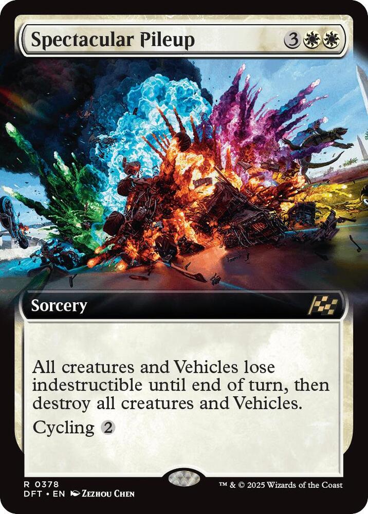 Spectacular Pileup 378 (Aetherdrift)  - Foil | Good Games Adelaide SA