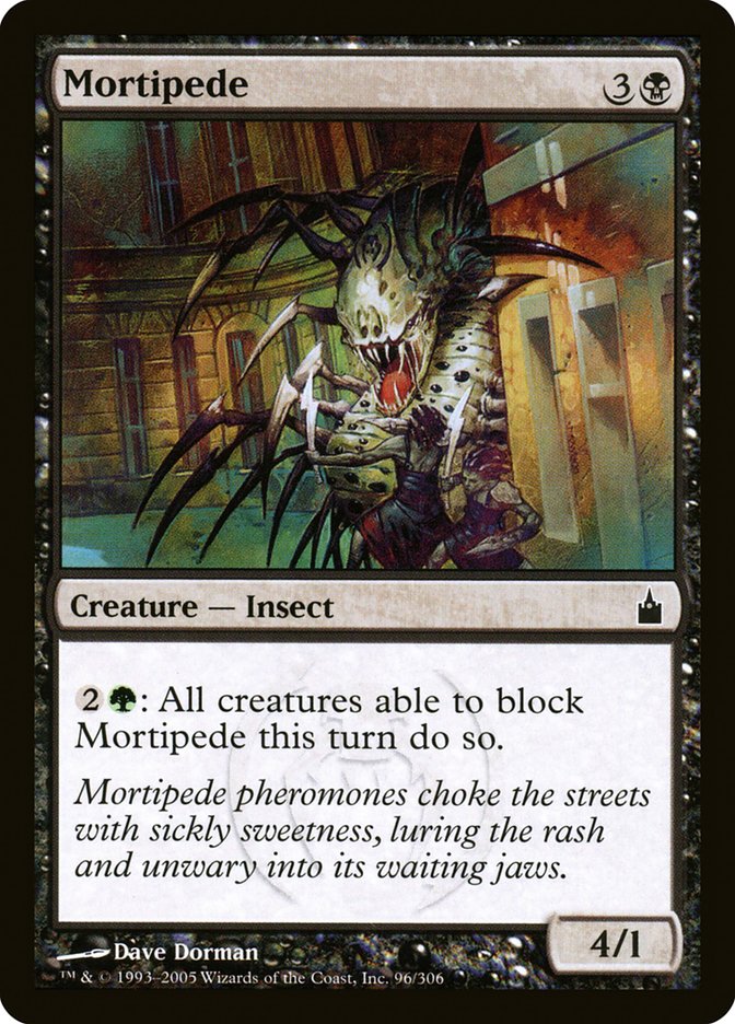 Mortipede 96/306 (Ravnica: City of Guilds)  - Foil | Good Games Adelaide SA
