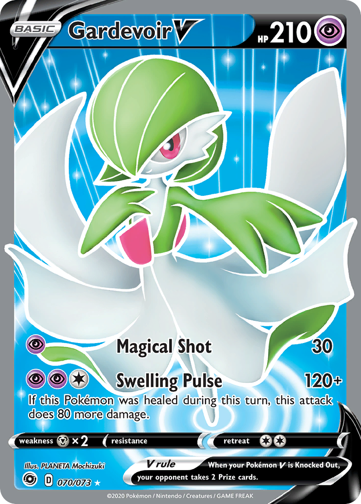 Gardevoir V (070/073) [Sword & Shield: Champion's Path] | Good Games Adelaide SA