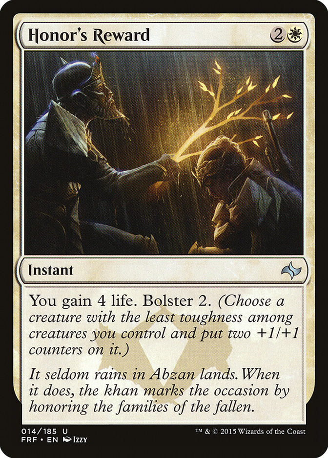 Honor's Reward 14/185 (Fate Reforged)  | Good Games Adelaide SA
