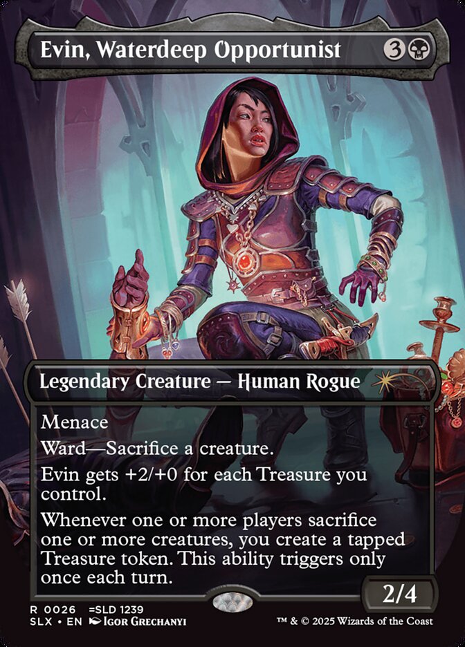 Evin, Waterdeep Opportunist 26 (SLX Cards)  | Good Games Adelaide SA