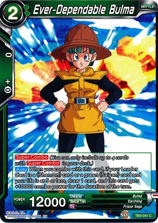Ever-Dependable Bulma [TB3-041] | Good Games Adelaide SA