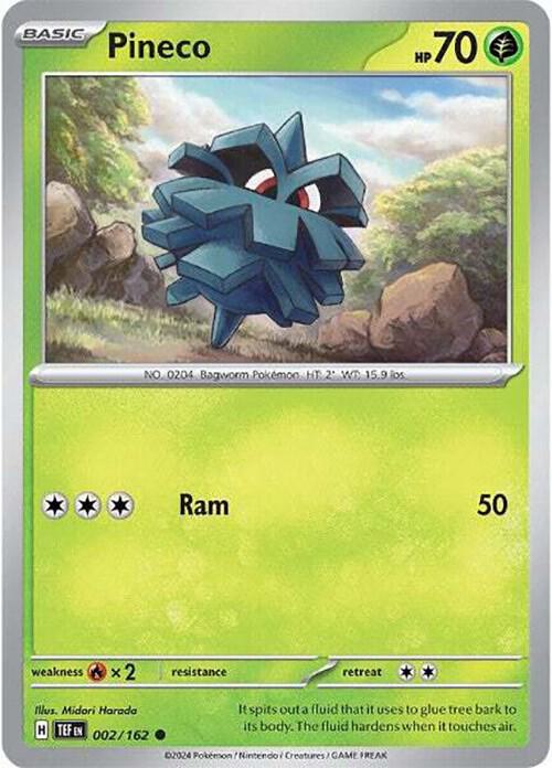 Pineco 002/162 (SV05: Temporal Forces)  | Good Games Adelaide SA