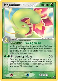Meganium 9 115 EX Unseen Forces 009/115 (Deck Exclusives)  | Good Games Adelaide SA