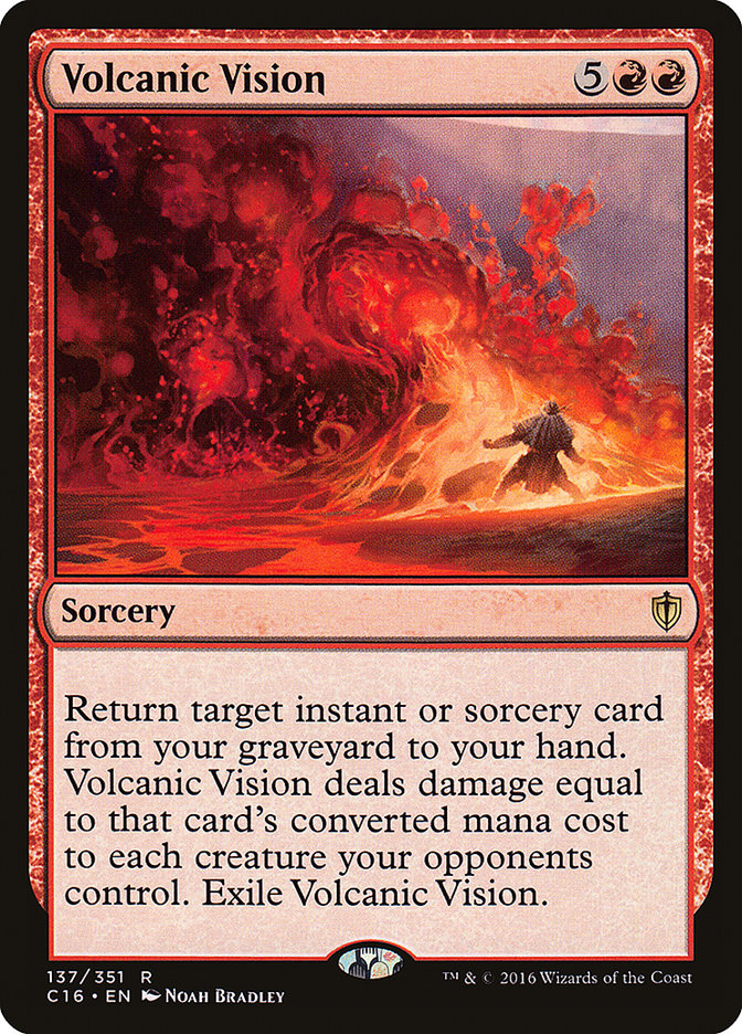 Volcanic Vision [Commander 2016] | Good Games Adelaide SA
