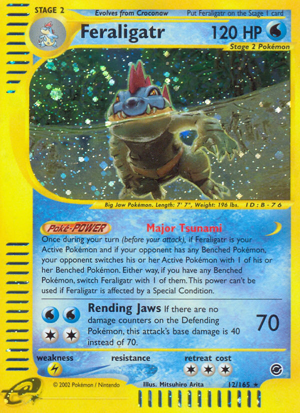 Feraligatr (12/165) [Expedition: Base Set] | Good Games Adelaide SA