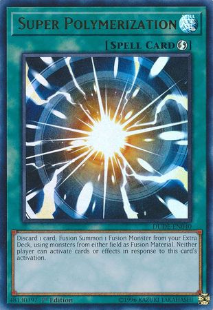 Super Polymerization [DUDE-EN040] Ultra Rare | Good Games Adelaide SA
