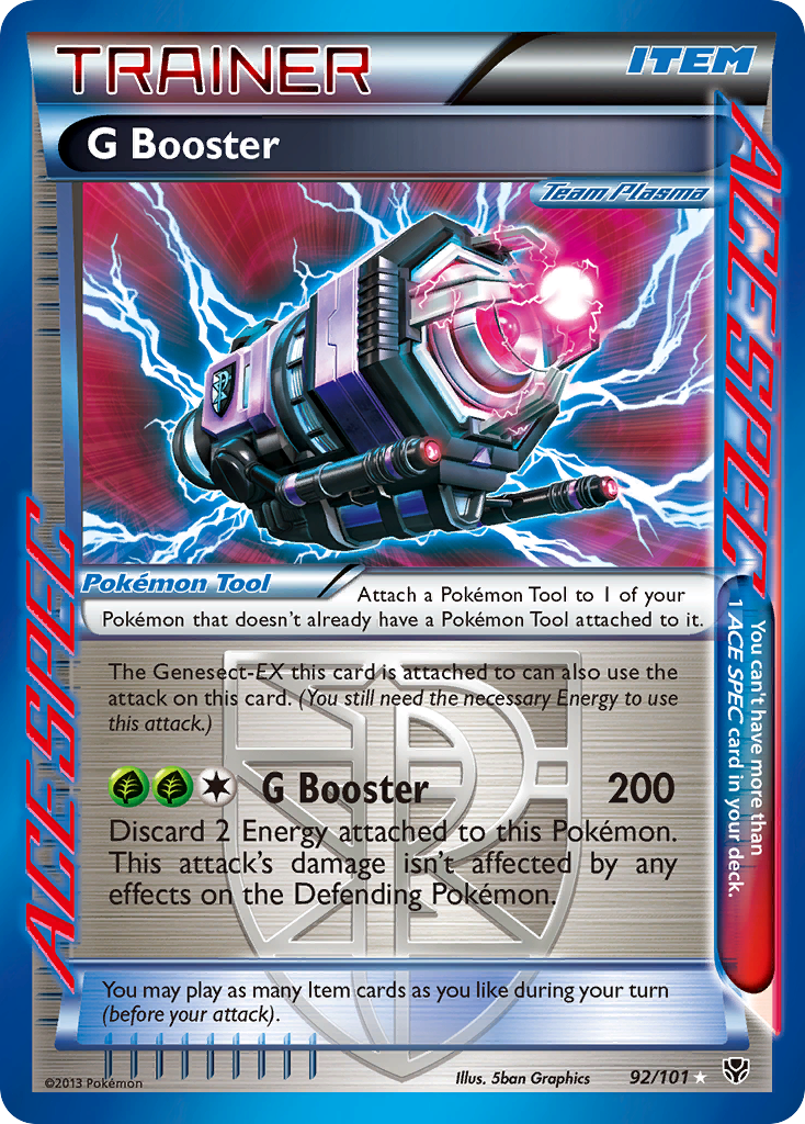 G Booster (92/101) [Black & White: Plasma Blast] | Good Games Adelaide SA