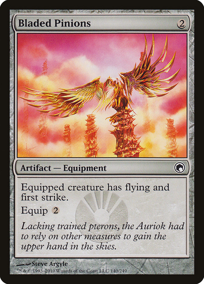 Bladed Pinions 140 (Scars of Mirrodin)  - Foil | Good Games Adelaide SA