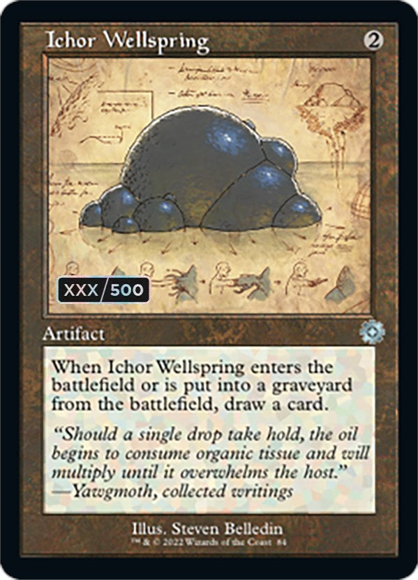 Ichor Wellspring (Retro Schematic) (Serial Numbered) [The Brothers' War Retro Artifacts] | Good Games Adelaide SA