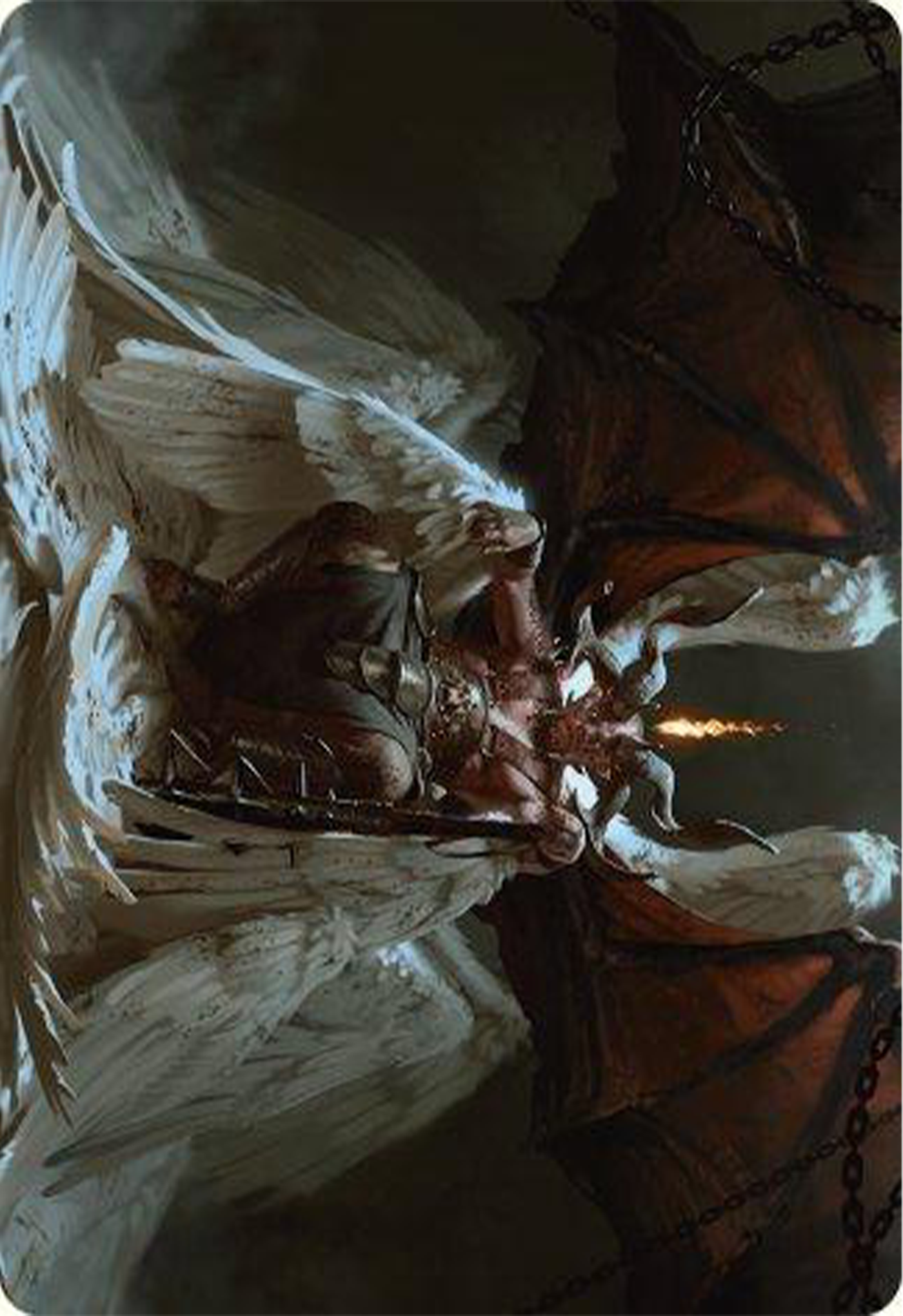 Shilgengar, Sire of Famine Art Card [Modern Horizons 3 Art Series] | Good Games Adelaide SA