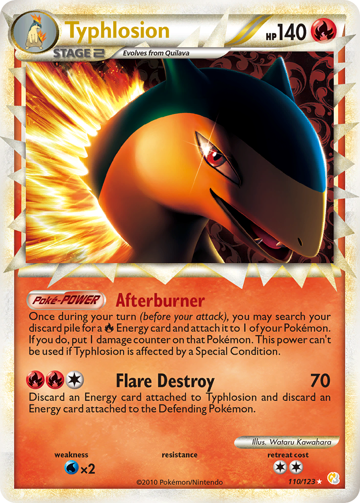 Typhlosion (110/123) [HeartGold & SoulSilver: Base Set] | Good Games Adelaide SA
