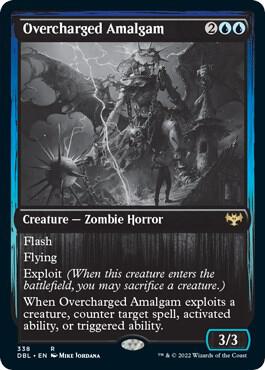 Overcharged Amalgam 338 (Innistrad: Double Feature)  - Foil | Good Games Adelaide SA