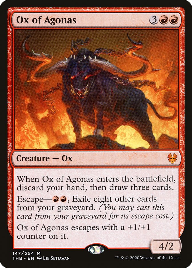 Ox of Agonas [Theros Beyond Death] | Good Games Adelaide SA