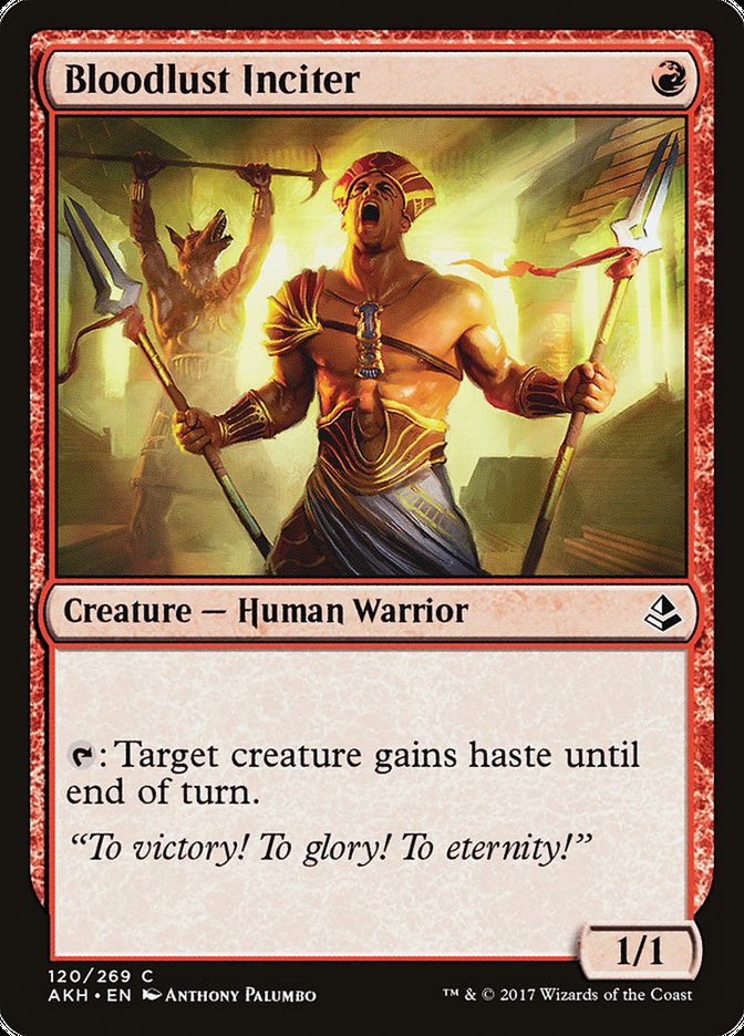 Bloodlust Inciter 120 (Amonkhet)  | Good Games Adelaide SA