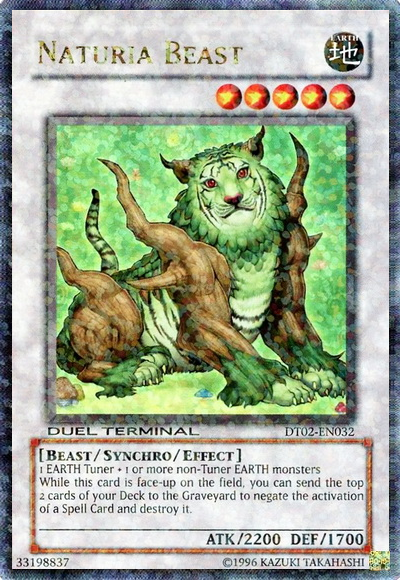 Naturia Beast [DT02-EN032] Ultra Rare | Good Games Adelaide SA