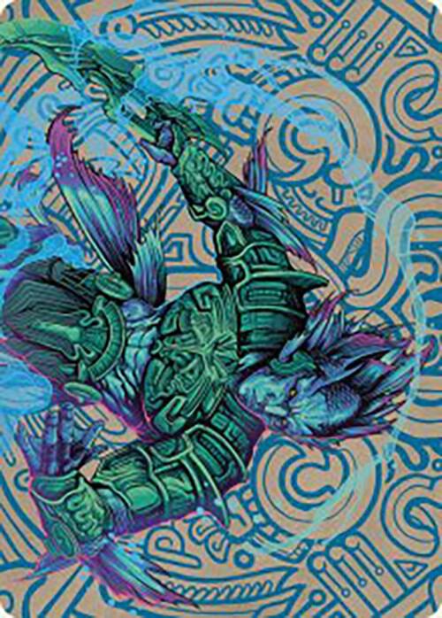 Hakbal of the Surging Soul Art Card 74 (Art Series: The Lost Caverns of Ixalan)  | Good Games Adelaide SA