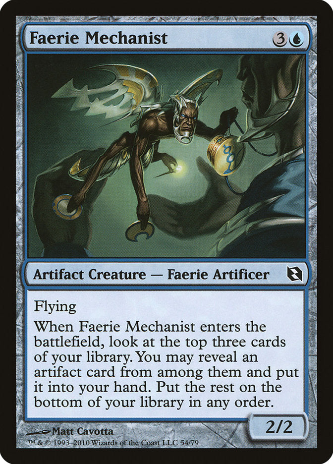 Faerie Mechanist [Duel Decks: Elspeth vs. Tezzeret] | Good Games Adelaide SA