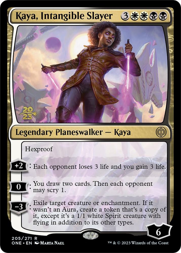Kaya Intangible Slayer 205 (Prerelease Cards)  - Foil | Good Games Adelaide SA