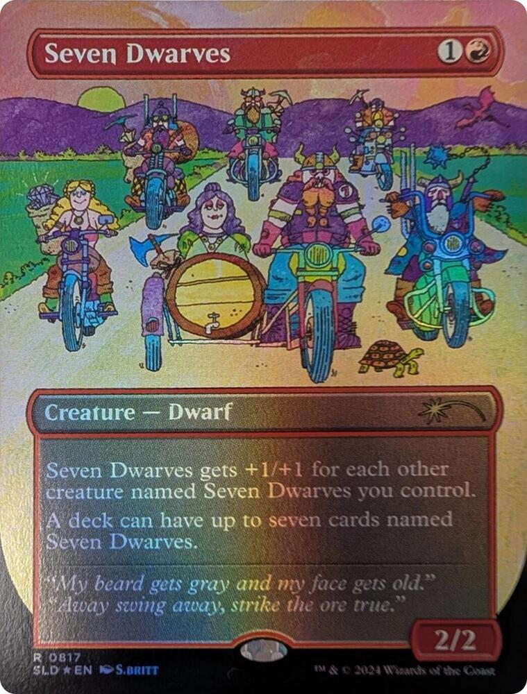 Seven Dwarves 0817 817 (Secret Lair Drop Series)  - Foil | Good Games Adelaide SA