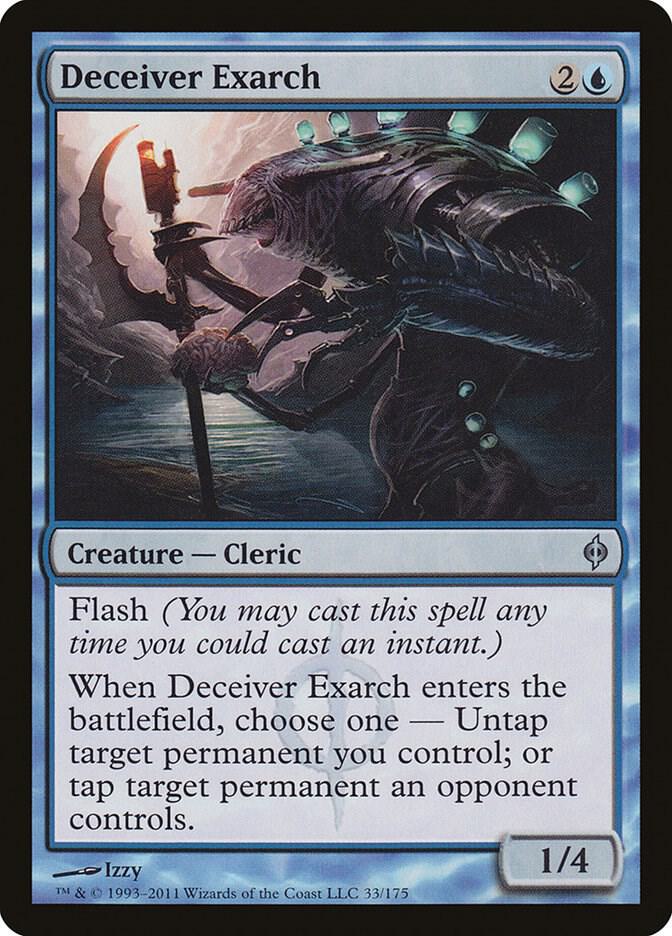 Deceiver Exarch 33 (New Phyrexia)  - Foil | Good Games Adelaide SA