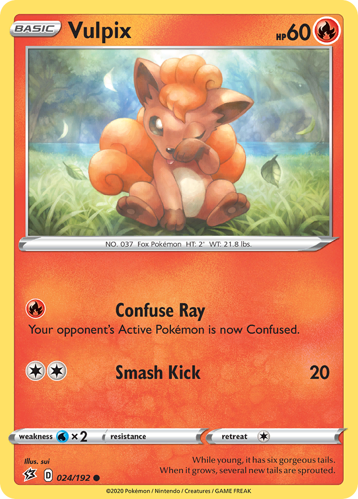 Vulpix (024/192) [Sword & Shield: Rebel Clash] | Good Games Adelaide SA