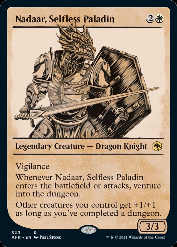 Nadaar, Selfless Paladin (Showcase) [Dungeons & Dragons: Adventures in the Forgotten Realms] | Good Games Adelaide SA