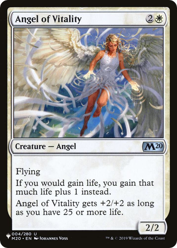 Angel of Vitality 4 (The List Reprints)  | Good Games Adelaide SA