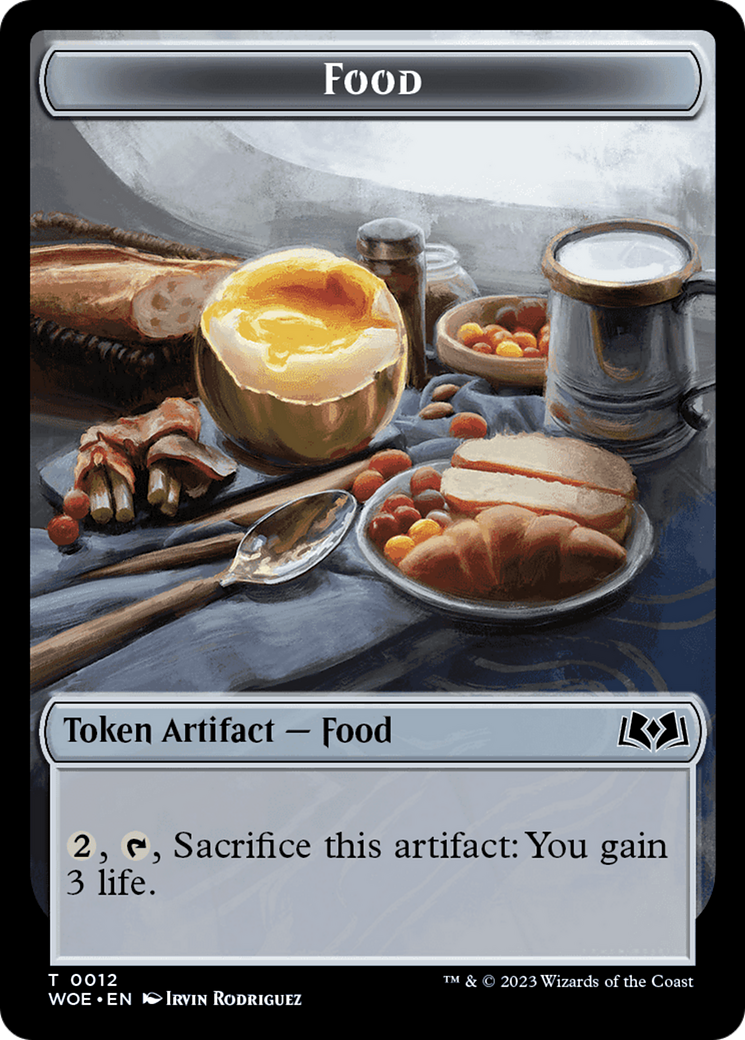 Mouse // Food (0012) Double-Sided Token [Wilds of Eldraine Tokens] | Good Games Adelaide SA