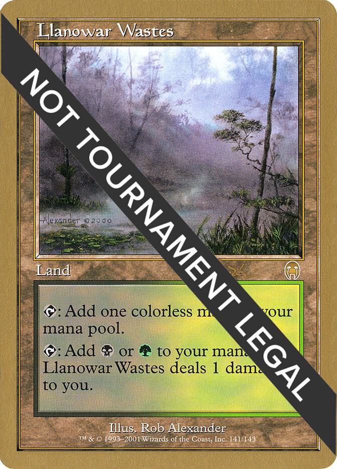 Llanowar Wastes 2001 Jan Tomcani APC  (World Championship Decks)  | Good Games Adelaide SA