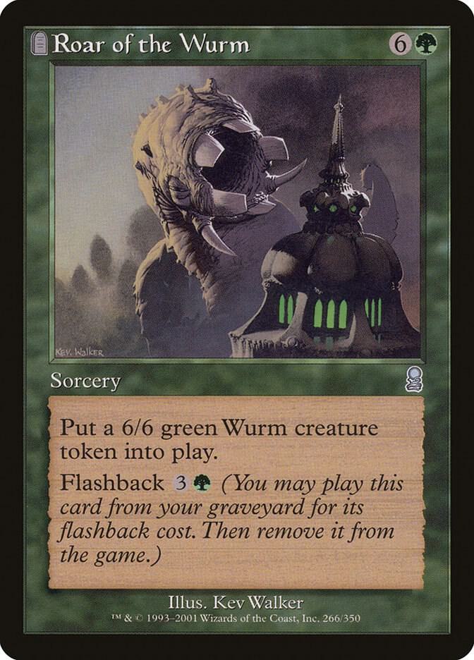 Roar of the Wurm 266 (Odyssey)  - Foil | Good Games Adelaide SA