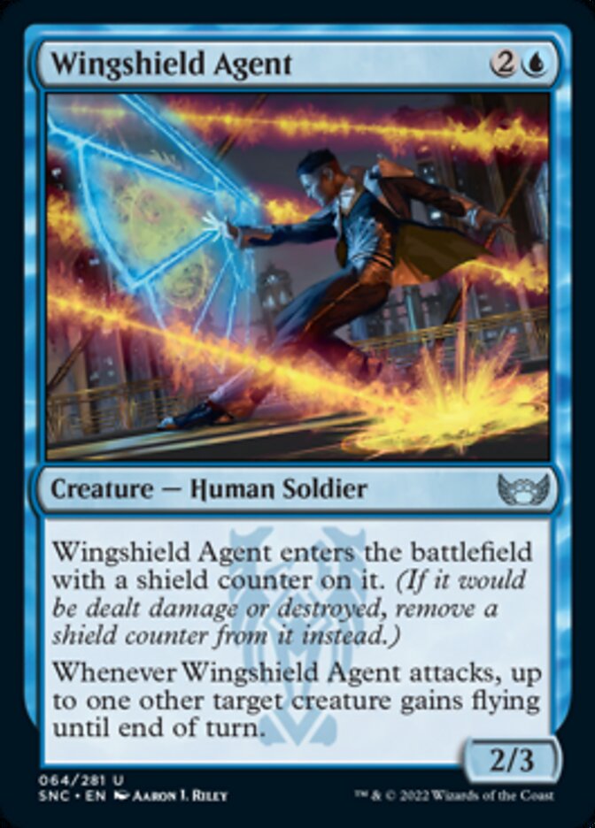Wingshield Agent [Streets of New Capenna] | Good Games Adelaide SA