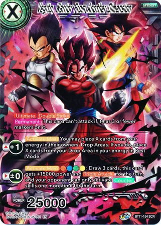 Vegito, Warrior From Another Dimension [BT11-154] | Good Games Adelaide SA