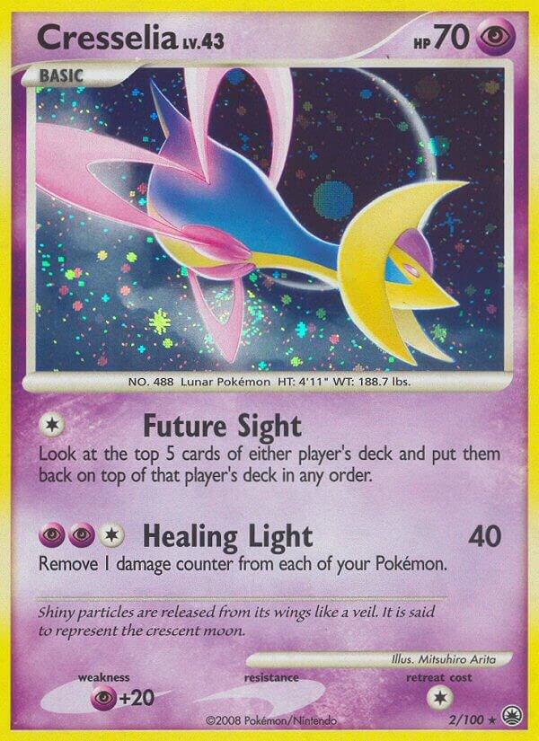 Cresselia 2/100 (Majestic Dawn)  - Holofoil | Good Games Adelaide SA