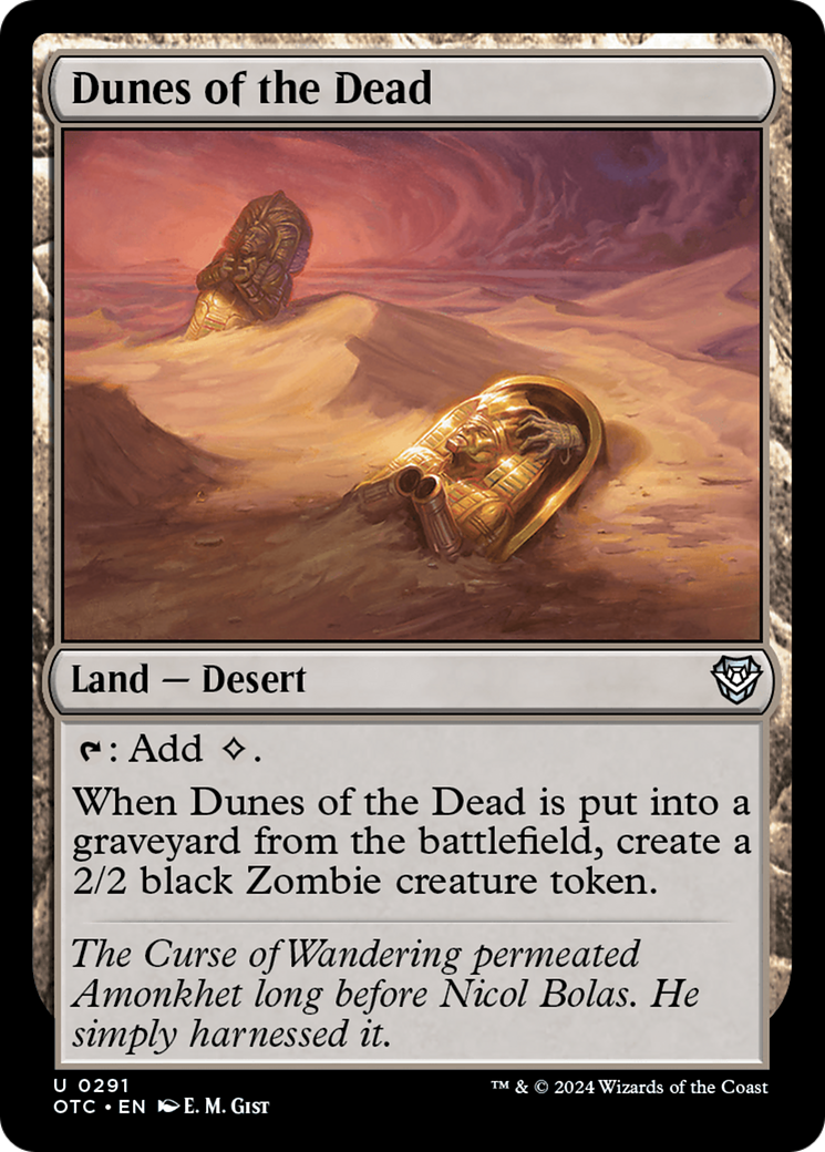 Dunes of the Dead [Outlaws of Thunder Junction Commander] | Good Games Adelaide SA