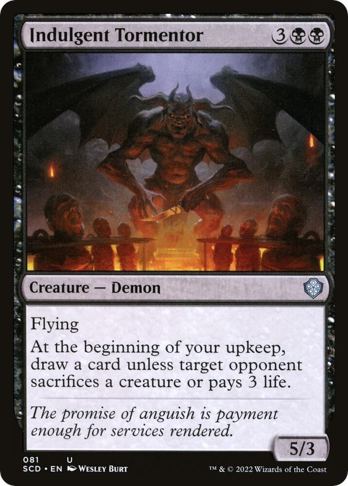 Indulgent Tormentor 81 (Starter Commander Decks)  | Good Games Adelaide SA