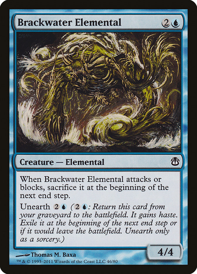 Brackwater Elemental 46 (Duel Decks: Ajani vs. Nicol Bolas)  | Good Games Adelaide SA