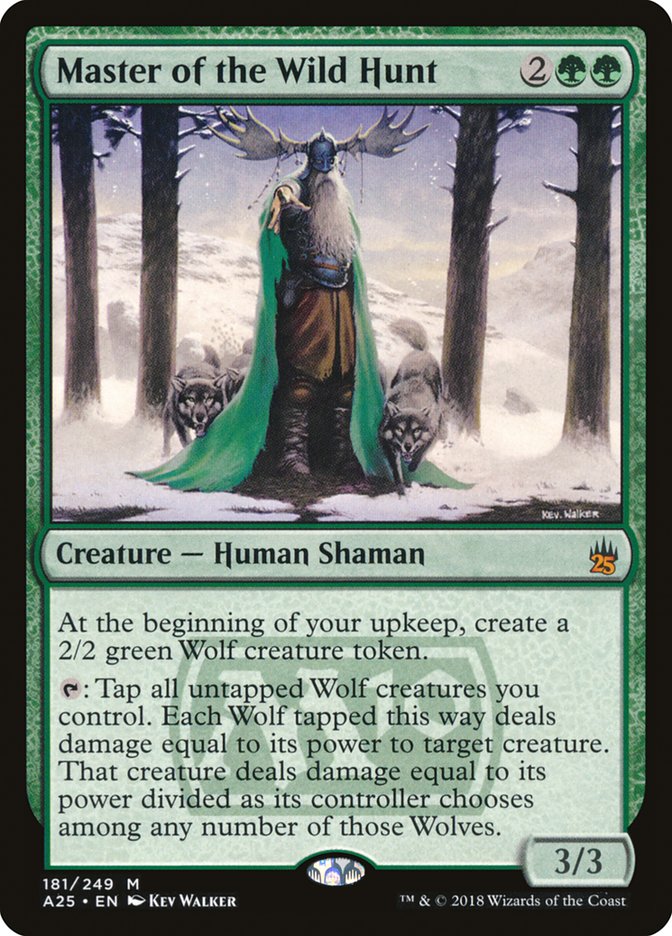 Master of the Wild Hunt 181 (Masters 25)  - Foil | Good Games Adelaide SA
