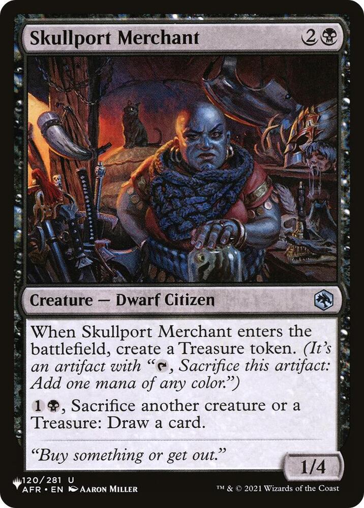 Skullport Merchant 120/281 (The List Reprints)  | Good Games Adelaide SA