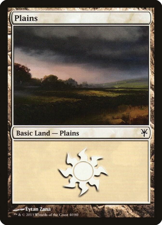 Plains 40 40 (Duel Decks: Sorin vs. Tibalt)  | Good Games Adelaide SA