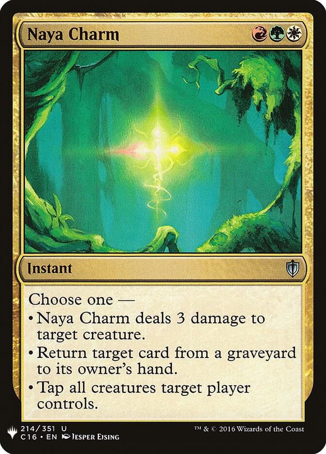 Naya Charm 214 (The List Reprints)  | Good Games Adelaide SA
