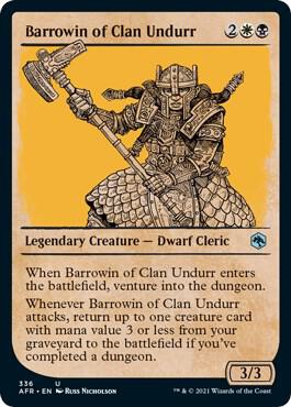 Barrowin of Clan Undurr Showcase 336 (Adventures in the Forgotten Realms)  | Good Games Adelaide SA