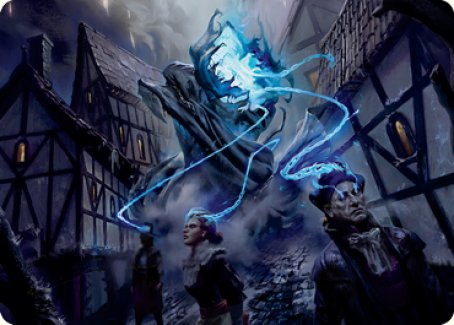 Dreamshackle Geist Art Card [Innistrad: Crimson Vow Art Series] | Good Games Adelaide SA
