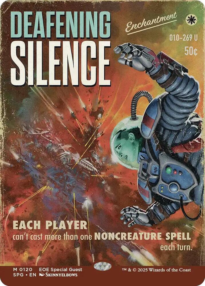 Deafening Silence 120 (Special Guests)  - Borderless Foil | Good Games Adelaide SA