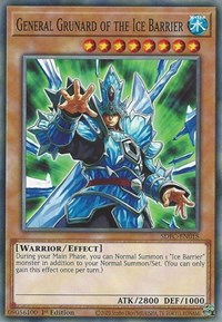 General Grunard of the Ice Barrier [SDFC-EN018] Common | Good Games Adelaide SA