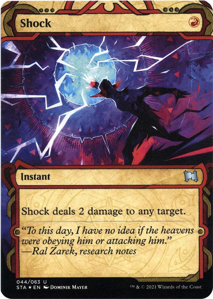 Shock  44 (Strixhaven: Mystical Archives)  - Etched Foil | Good Games Adelaide SA