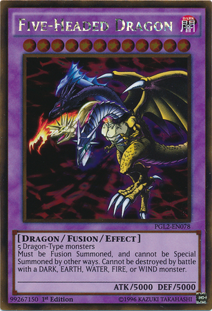 Five-Headed Dragon [PGL2-EN078] Gold Rare | Good Games Adelaide SA