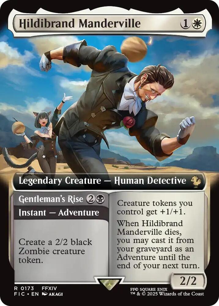 Hildibrand Manderville 173 (Commander: FINAL FANTASY)  - Extended Art Foil | Good Games Adelaide SA