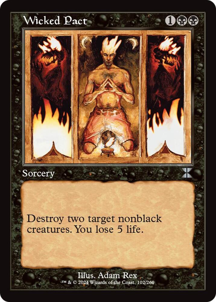 Wicked Pact 102/260 (The List Reprints)  | Good Games Adelaide SA
